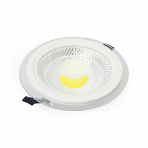 3 colcr temp round and square glass down light recessed spot light