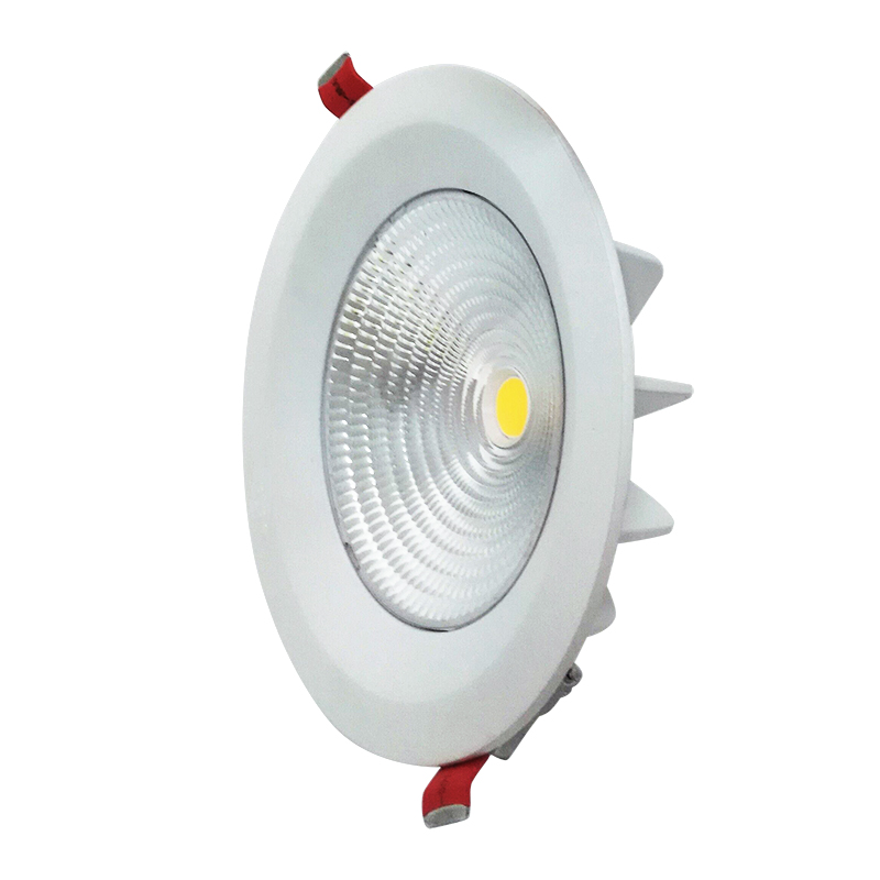 White COB LED recessed dimmable downlight OEM led down light indoor lighting